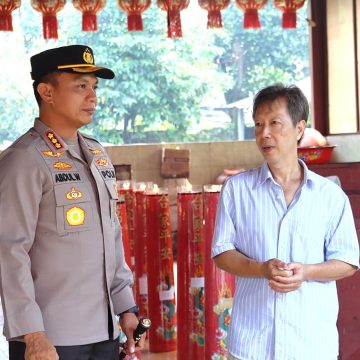 Ibadah Imlek di Depok Berlangsung Kondusif, Kapolres Soroti Pentingnya Persatuan