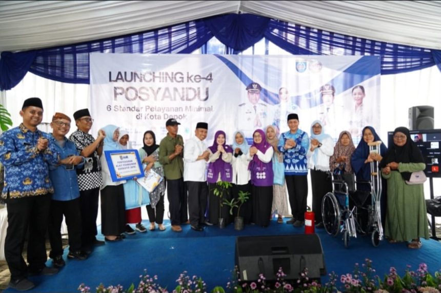 Wali Kota Depok Luncurkan Posyandu 6 SPM, Fokus Kesehatan hingga Sosial Warga
