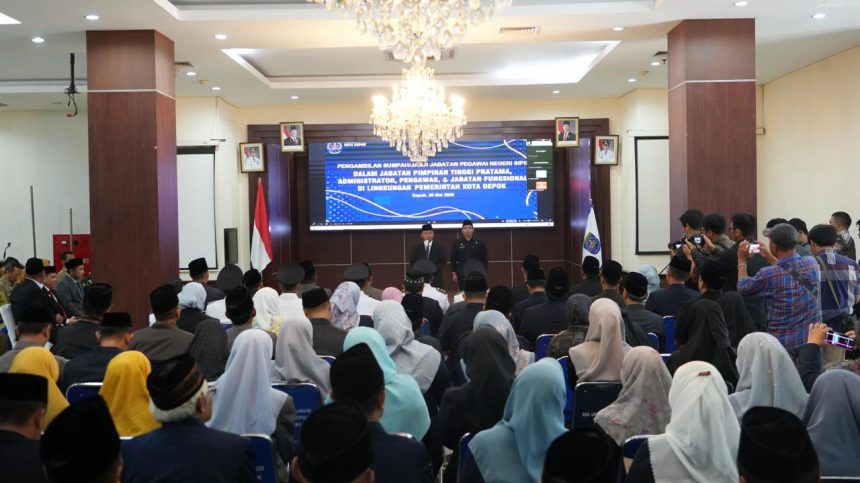 Wali Kota Depok Rotasi Puluhan Pejabat, Tiga Kursi Kepala Dinas Terisi