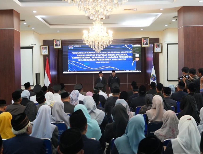 Wali Kota Depok Rotasi Puluhan Pejabat, Tiga Kursi Kepala Dinas Terisi