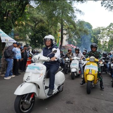 Wali Kota Depok Konvoi Bersama Bikers, Meriahkan HUT ke-27 Sekaligus Kampanyekan Keselamatan Berkendara