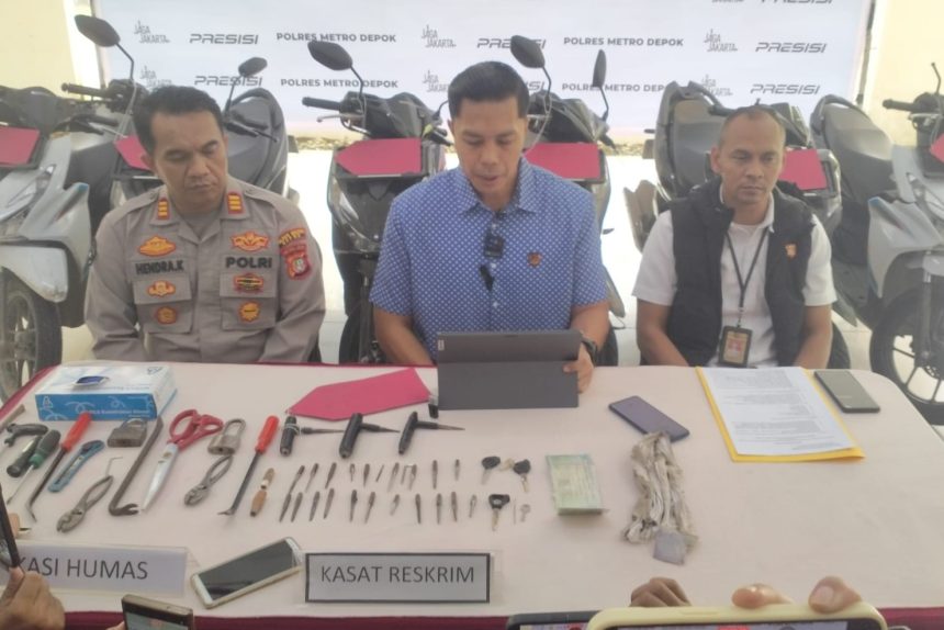 Komplotan Curanmor Lintas Wilayah Berakhir, Polisi Ungkap Fakta Unik di Balik Aksi Pelaku