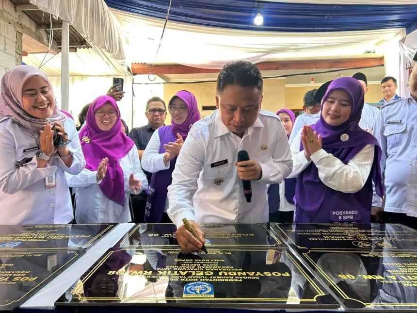 13 Posyandu Baru Diresmikan di Cipayung, Supian Suri Dorong Pelayanan Masyarakat Makin Optimal