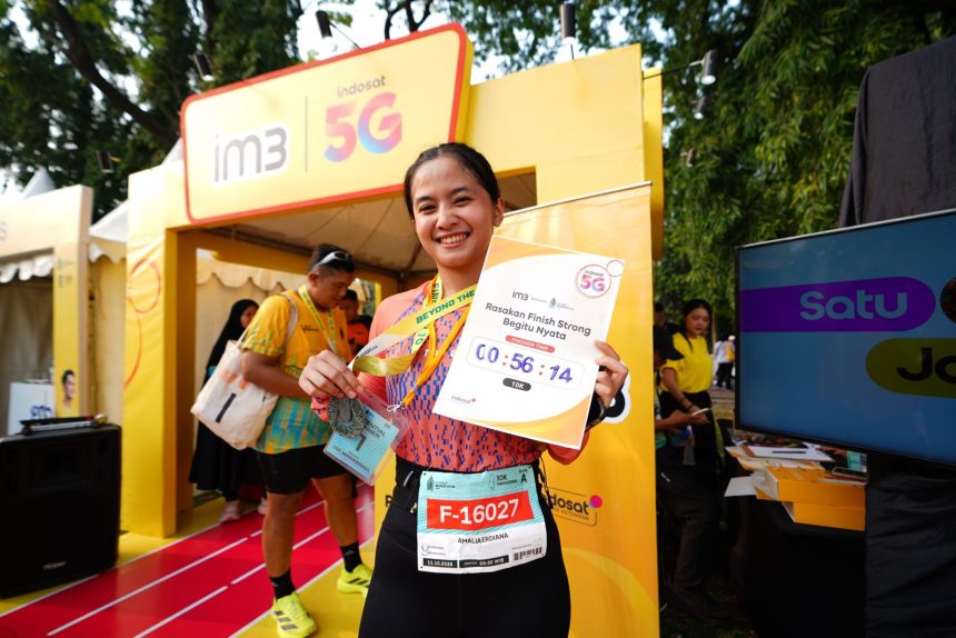 1000099580 Lewat UI Half Marathon, Indosat Tunjukkan Kemampuan Jaringan 5G di Depok